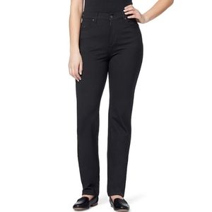 Gloria Vanderbilt Women's Denim Pants and Jeans BLACK - Black 29" Amanda Straigh
